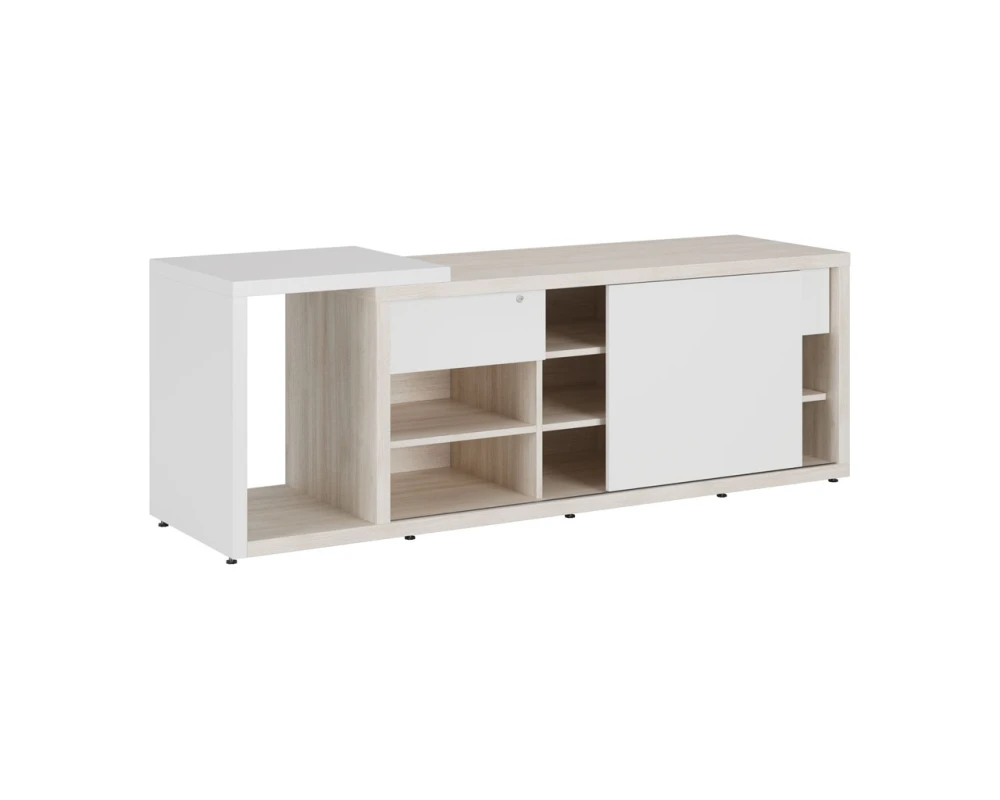 Креденция тип 1 правая Сион / Zion Светлый дуб