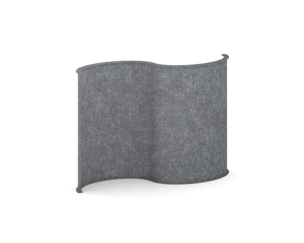 Напольная S-образная перегородка VE.NSP-1400 1990x460x1400 Акустикс / AcustiX