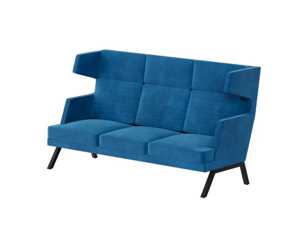 Диван трехместный высокий Алдо / Aldo