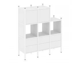 Прямой стеллаж L-15 1278x446x1458 Loft images