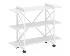 Стеллаж на колесных опорах - 3 полки V 1200х400х968 Loft images