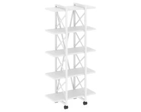 Стеллаж на колесных опорах - 5полок V 800х400х1704 Лофт / Loft images