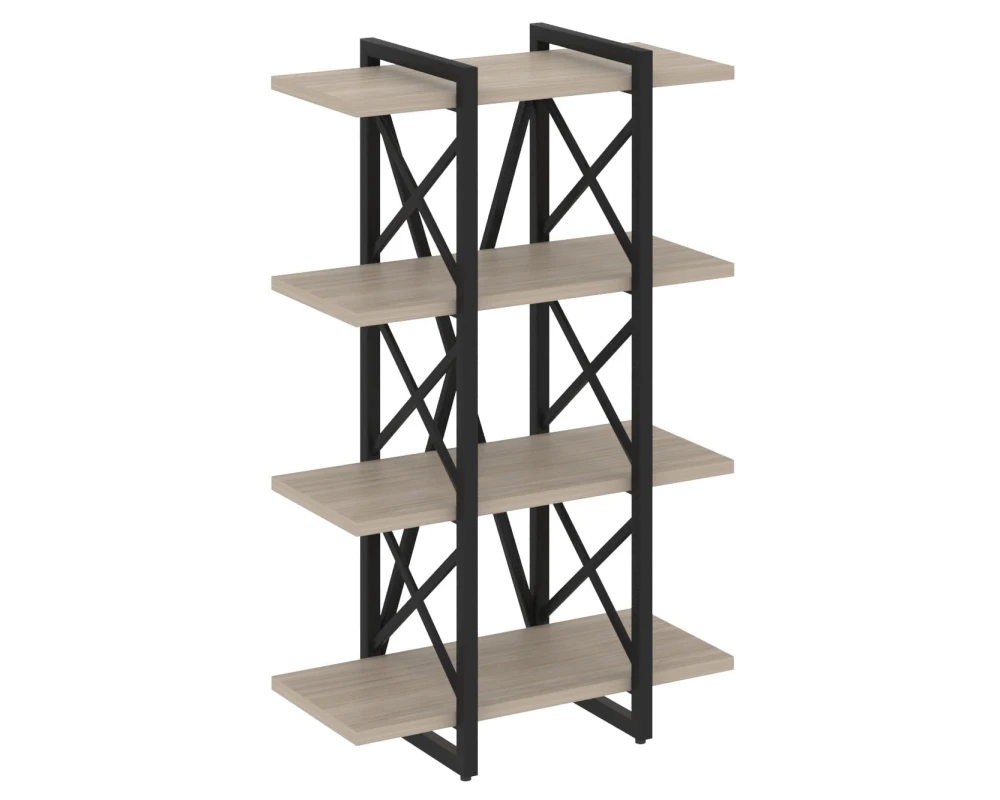 Стеллаж на регулируемых опорах - 4 полки V 800х400х1280 Лофт / Loft