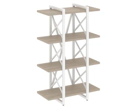 Стеллаж на регулируемых опорах - 4 полки V 800х400х1280 Лофт / Loft images