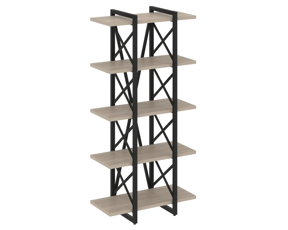 Стеллаж на регулируемых опорах - 5полок V 800х400х1650 Лофт / Loft