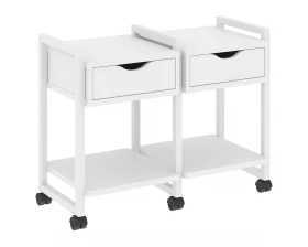 Тумба на колесных опорах наборная. Вариант №1 970х460х767 Loft images