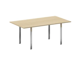 Стол переговорный на П-обр. м/к 1800x1000x750 Метал Систем Директ / Metal System Direct images