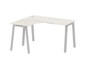 Стол криволинейный левый на А-образном м/к 140x120x75 Метал Систем / Metal System images