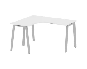 Стол криволинейный левый на А-образном м/к 140x120x75 Метал Систем / Metal System images