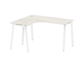 Стол криволинейный левый на А-образном м/к 140x120x75 Метал Систем / Metal System images