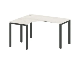 Стол криволинейный левый на П-образном м/к 140x120x75 Метал Систем / Metal System images