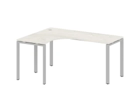Стол криволинейный левый на П-образном м/к 160x120x75 Метал Систем / Metal System images