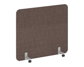 Перегородка на металлических опорах, на роликах 1360x18x1200 Р-лайн софт / R-line soft images