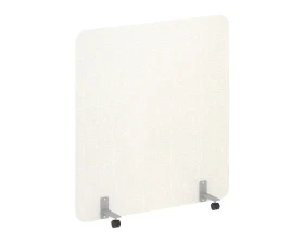 Перегородка на металлических опорах, на роликах 1360x18x1500 Р-лайн софт / R-line soft images