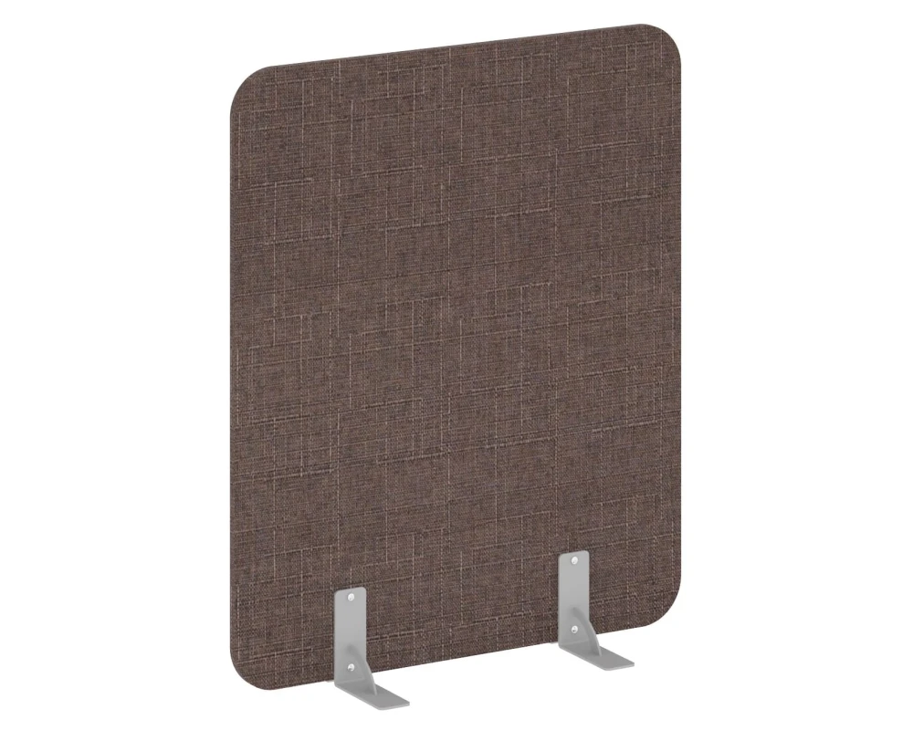 Перегородка на фетровых подпятниках 1000x18x1200 Р-лайн софт / R-line soft