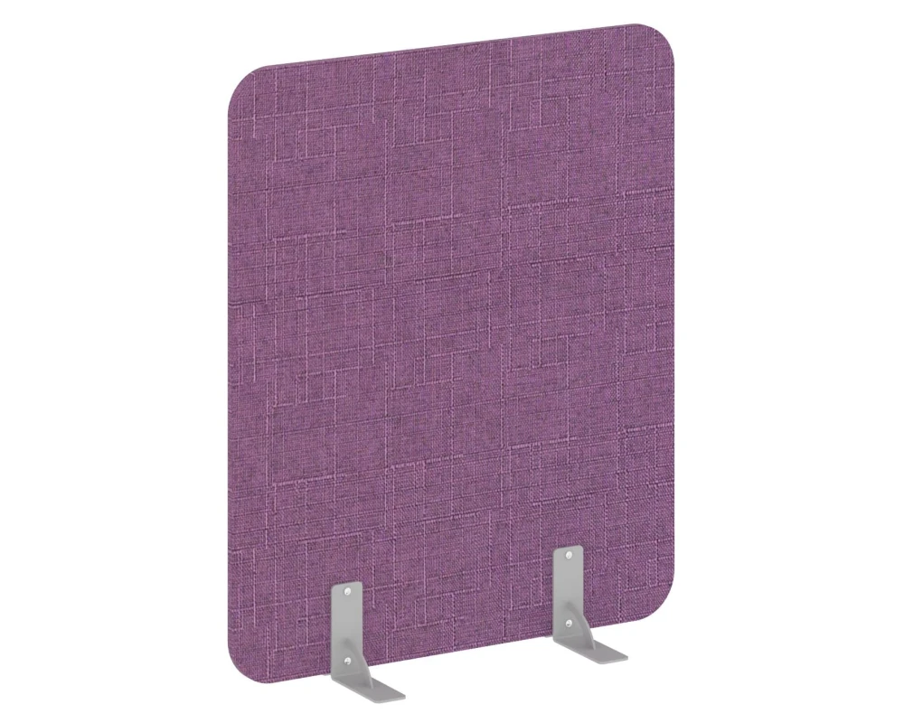 Перегородка на фетровых подпятниках 1000x18x1200 Р-лайн софт / R-line soft