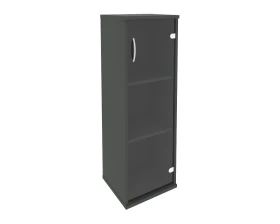 Шкаф средний узкий правый 1 средняя дверь стекло Рива / Riva images