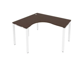 Стол криволинейный левый на П-образном м/к 140x120x75 Метал Систем / Metal System images