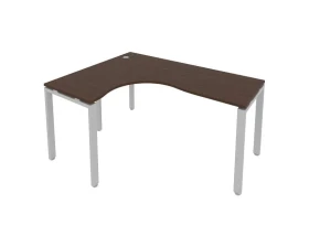 Стол криволинейный левый на П-образном м/к 160x120x75 Метал Систем / Metal System images