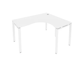 Стол офисный угловой правый на П-образном м/к 140x120x75 Метал Систем / Metal System images