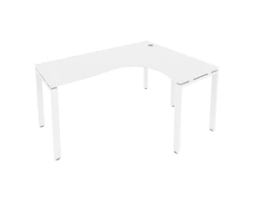 Стол криволинейный правый на П-образном м/к 160x120x75 Метал Систем / Metal System images