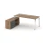 Дуб табак/Дуб табак/Антрацит/Нержавеющая сталь/Хром