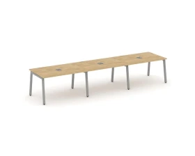 Стол переговорный на А-образном каркасе 50 мм 3540х980х750 Стайл Проджект / Style Project images