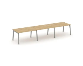 Стол переговорный на А-образном каркасе 50 мм 4410х980х750 Стайл Проджект / Style Project images