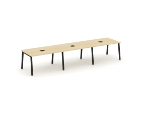 Стол переговорный на А-образном каркасе 60 мм 3540х980х750 Стайл Проджект / Style Project images