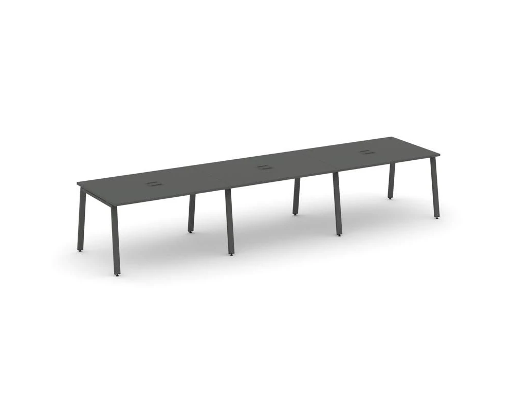 Стол переговорный на А-образном каркасе 60 мм 3540х980х750 Стайл Проджект / Style Project