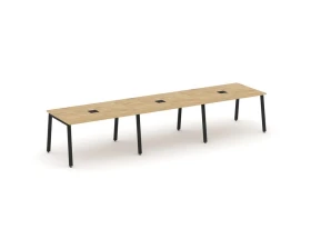 Стол переговорный на А-образном каркасе 60 мм 3540х980х750 Стайл Проджект / Style Project images