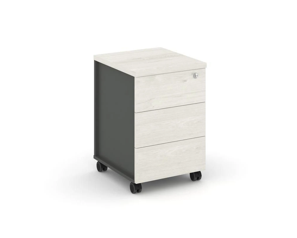 Тумба мобильная усил. колеса 416х460х611 Стайл Проджект / Style Project