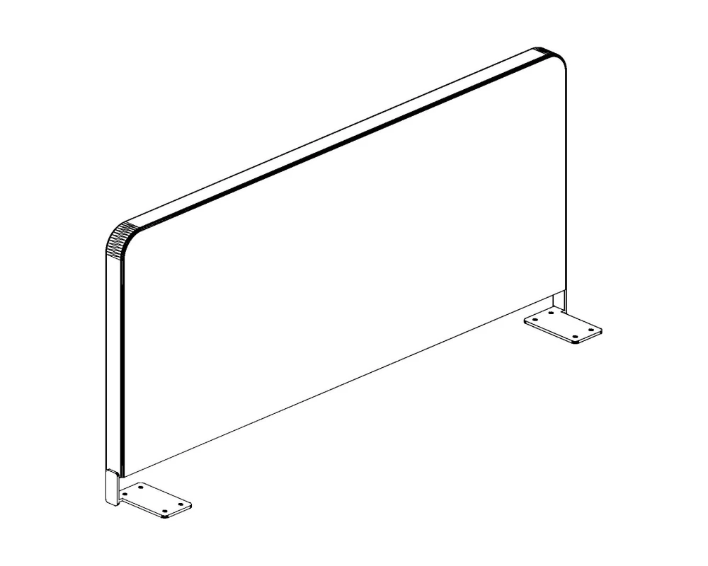 Экран боковой ЛДСП 700х16х497 Стайл Проджект / Style Project