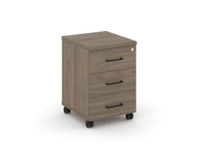 Тумба мобильная 3 ящ. Стандартные колеса 416x460x611 Стайл Проджект / Style Project images