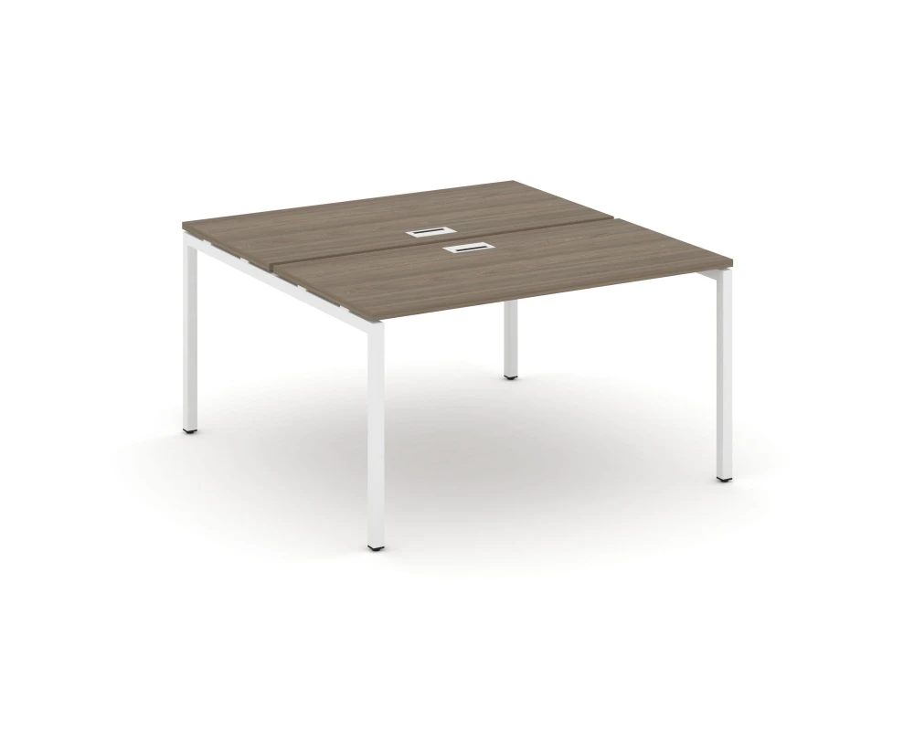 Рабочая станция 2-х сторон. на П-образном каркасе 40 мм 1380x1432x750 Стайл Проджект / Style Project