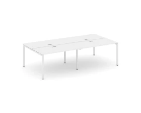 Рабочая станция 2-х сторон. на П-образном каркасе 40 мм 2760x1432x750 Стайл Проджект / Style Project images