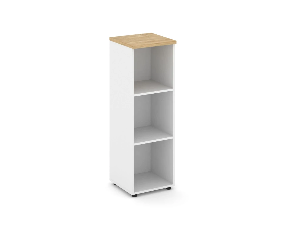 Стеллаж средний узкий 400x400x1203 зад. стенка HDF Стайл Проджект / Style Project