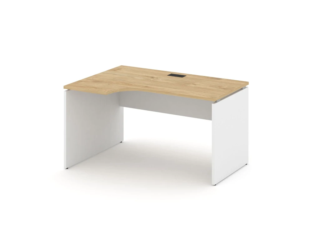 Стол рабочий эргоном. левый 1580x700/980x750 Стайл Проджект / Style Project