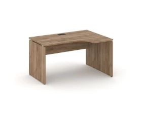 Стол рабочий эргоном. правый 1380x700/980x750 Стайл Проджект / Style Project images