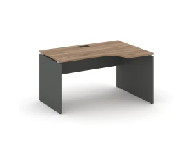 Стол рабочий эргоном. правый 1380x700/980x750 Стайл Проджект / Style Project images