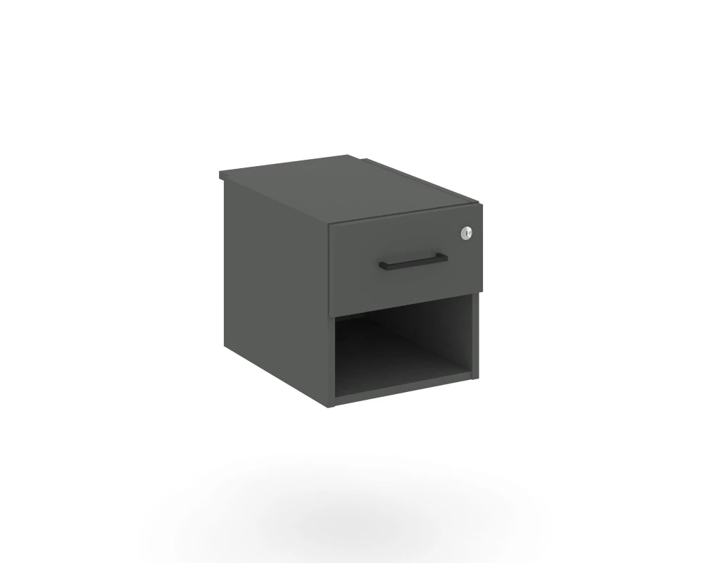 Тумба с 1 открытой нишей и 1 ящ. 343x453x356 Стайл Проджект / Style Project