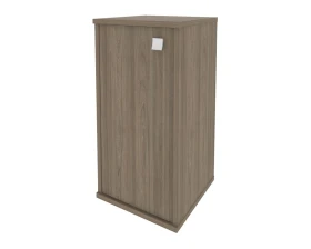 Шкаф низкий узкий 1 низкая дверь ЛДСП левый 412x410x828 Стайл Систем / Style System images