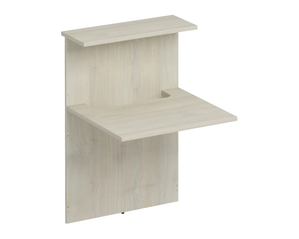 Модуль ресепшн прямой с вырезом без опор 80x76,8x120 Комфорт