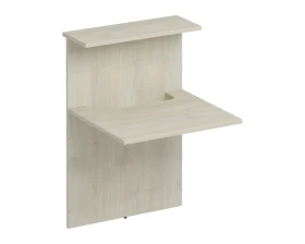 Модуль ресепшн прямой с вырезом без опор 80x76,8x120 Комфорт images