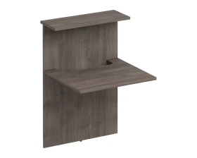 Модуль ресепшн прямой с вырезом без опор 80x76,8x120 Комфорт images