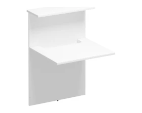 Модуль ресепшн прямой с вырезом без опор 80x76,8x120 Комфорт images