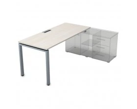 Стол рабочий прямолинейный для крепления на тумбу (1600*900*750) СП-П.994 Gloss images