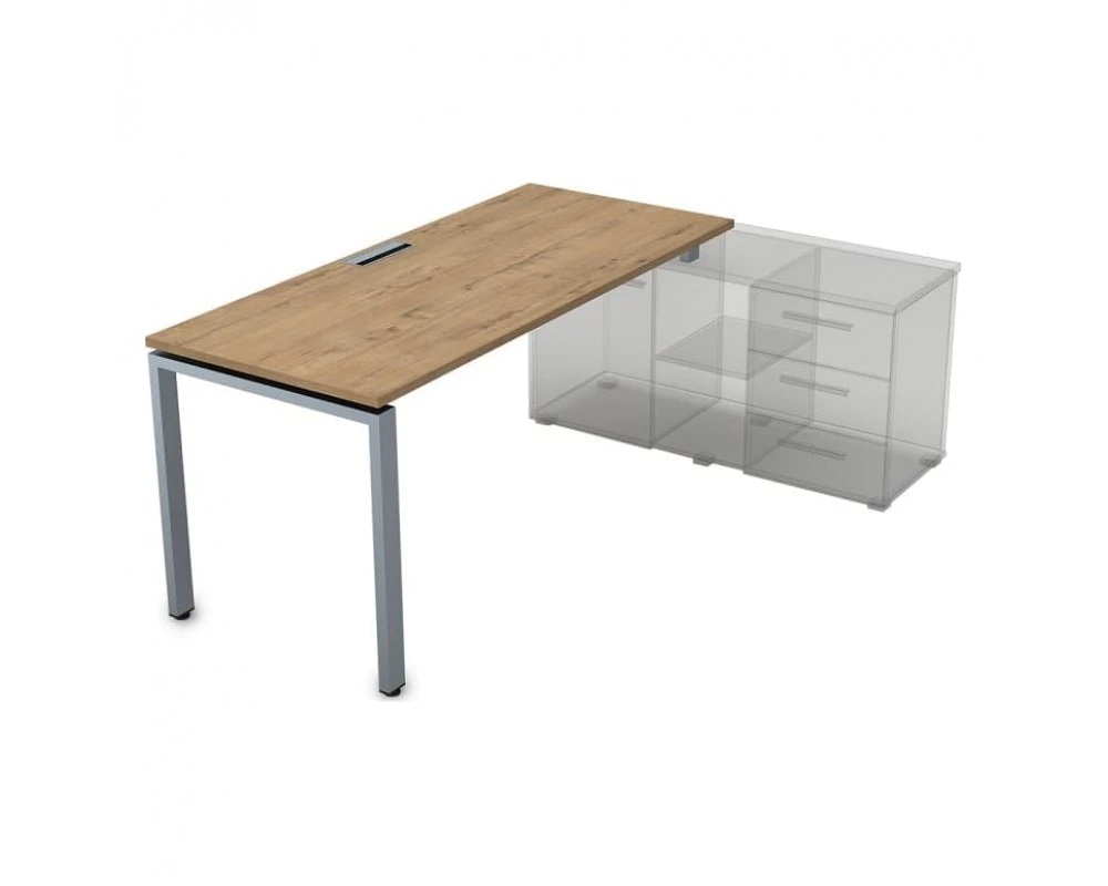 Стол рабочий прямолинейный для крепления на тумбу (1600*900*750) СП-П.994 Gloss