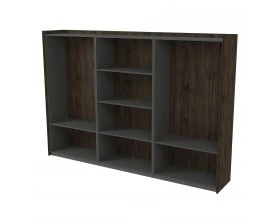 Шкаф высокий, комбинированный, трехсоставный (2636x460x1828) Magnetic images