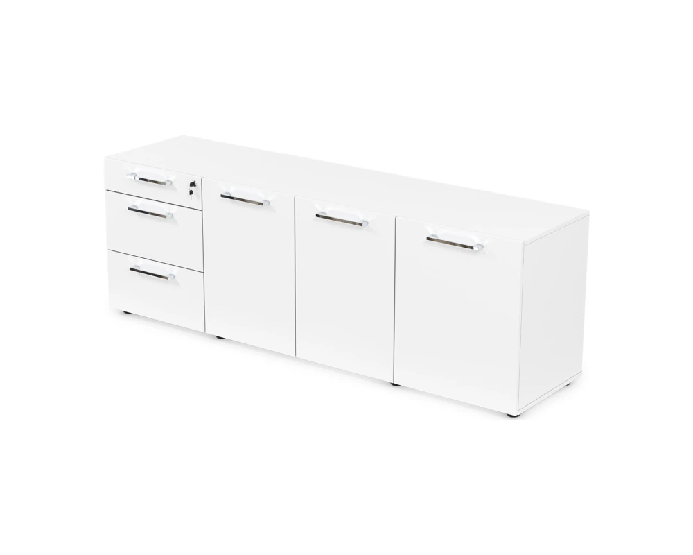 Греденция 3 двери, 3 ящика (1638x450x626) САММИТ / SUMMIT